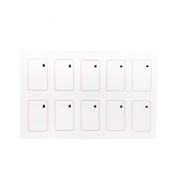 A4 Sheets Layout 3*5/4*5 Prelam PVC Sheet 125khz RFID TK4100 Prox Card Inlay