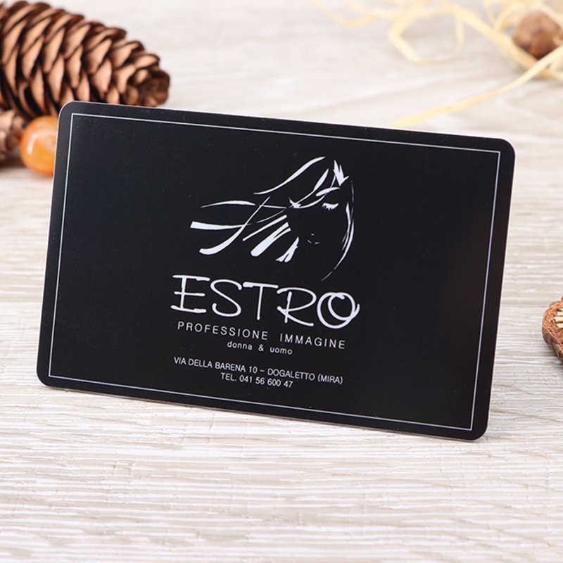 Tap to Review NFC PVC Custom Design Social Media Review Stand NFC Card To Improve premium business cards