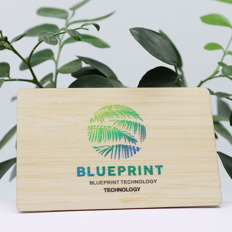 High Quality Customized Printing Hotel Key Card For RFID Wood Business Cards