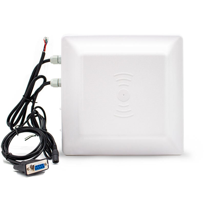 Intelligent Access Control System RS232/485 For Parking System Antena RFID Integrated Reader 5M G20 Long Range UHF Card Reader