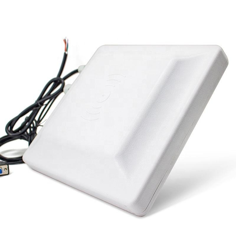 Intelligent Access Control System RS232/485 For Parking System Antena RFID Integrated Reader 5M G20 Long Range UHF Card Reader
