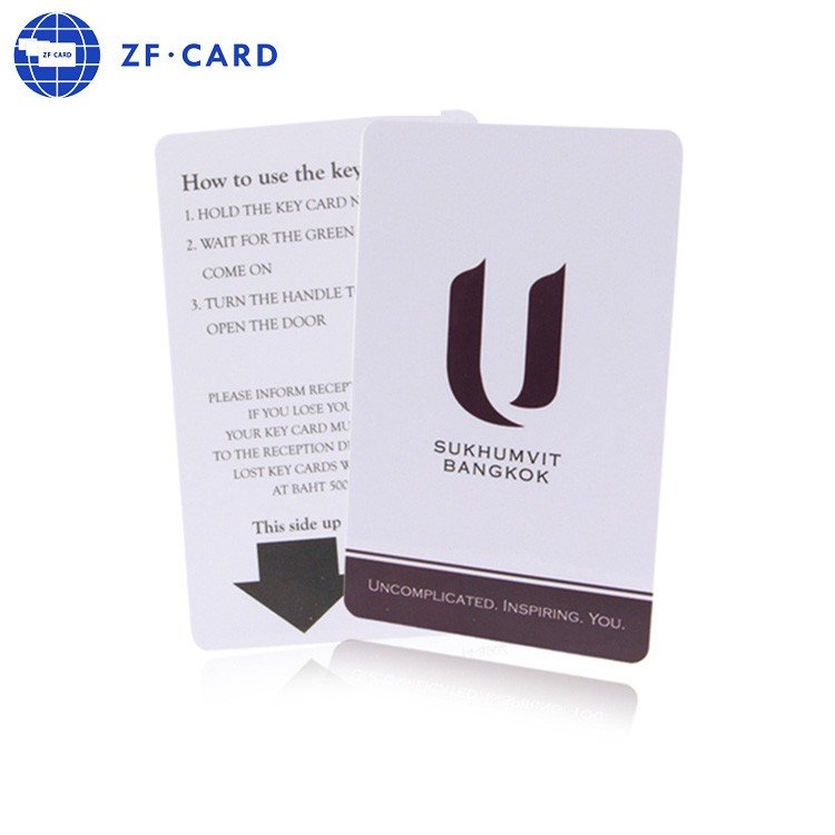 Factory To-selling Customized 13.56Mhz MIFARE(R) DESFire(R) EV1 2K/4K Hotel Key Card for Access Control