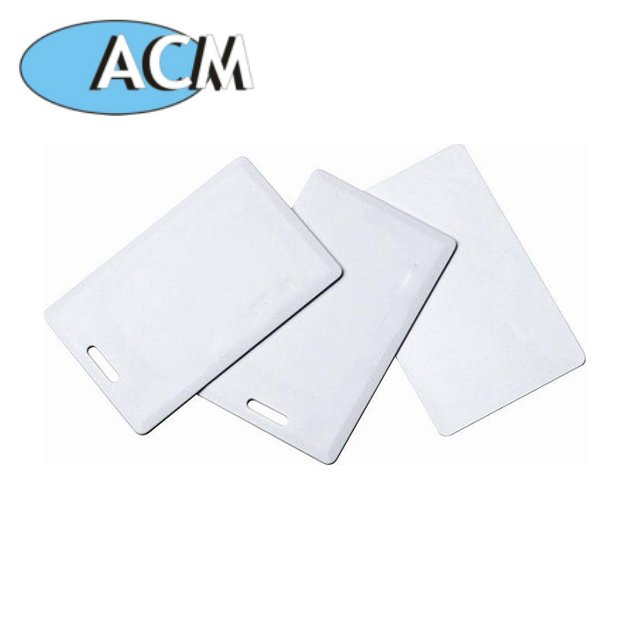 125Khz ID Identification Plastic blank Contactless clamshell access control thick proximity RFID card