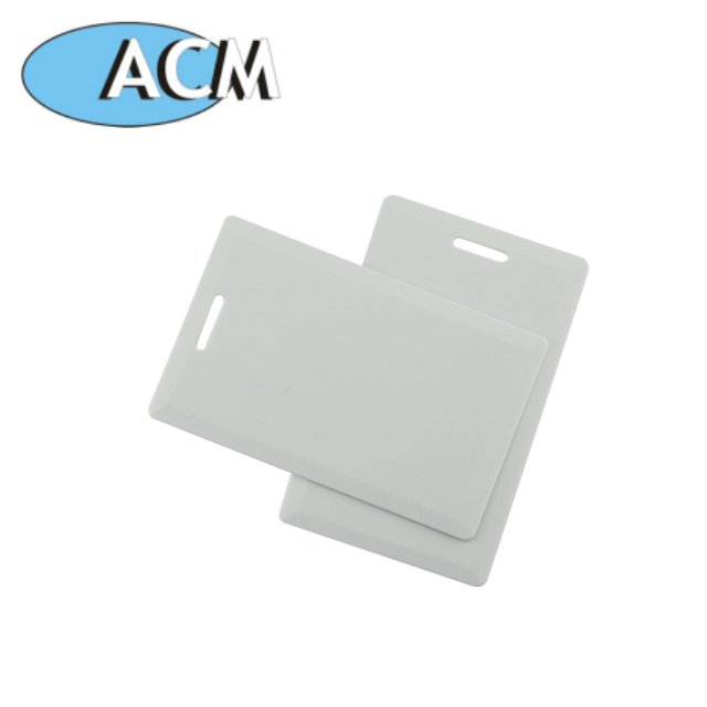 125Khz ID Identification Plastic blank Contactless clamshell access control thick proximity RFID card