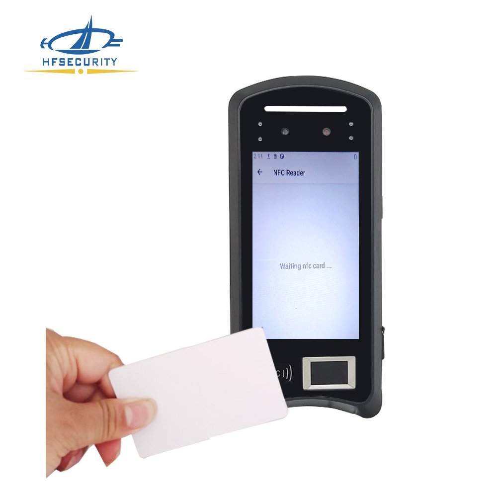 HFSecurity X05 Free SDK Android 11 Face Recognition Attendance Machine Fingerprint Time Biometric Access Control Products