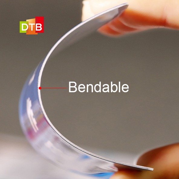 Customize RFID/NFC Plastic Card Smart Employee ID Badge Card Conference Event Pvc Photo Badge Card