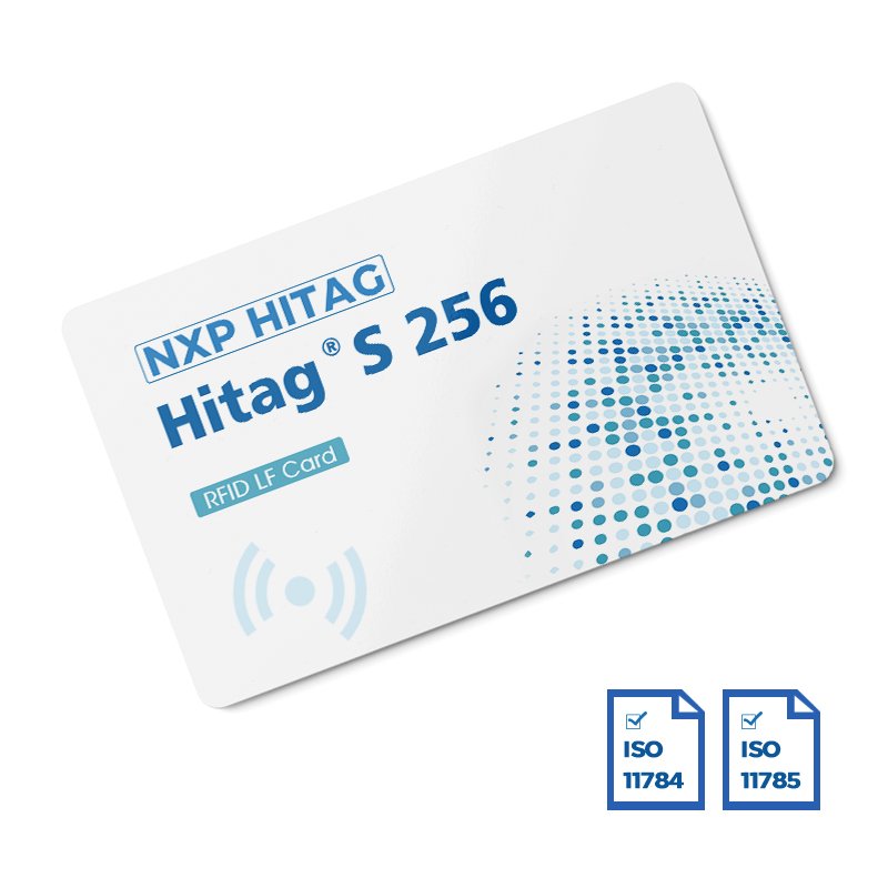 Wholesale Stock 125KHz Printable Plastic NFC Card CR80 Hitag 2 Chip RFID Blank Card Access Control Card