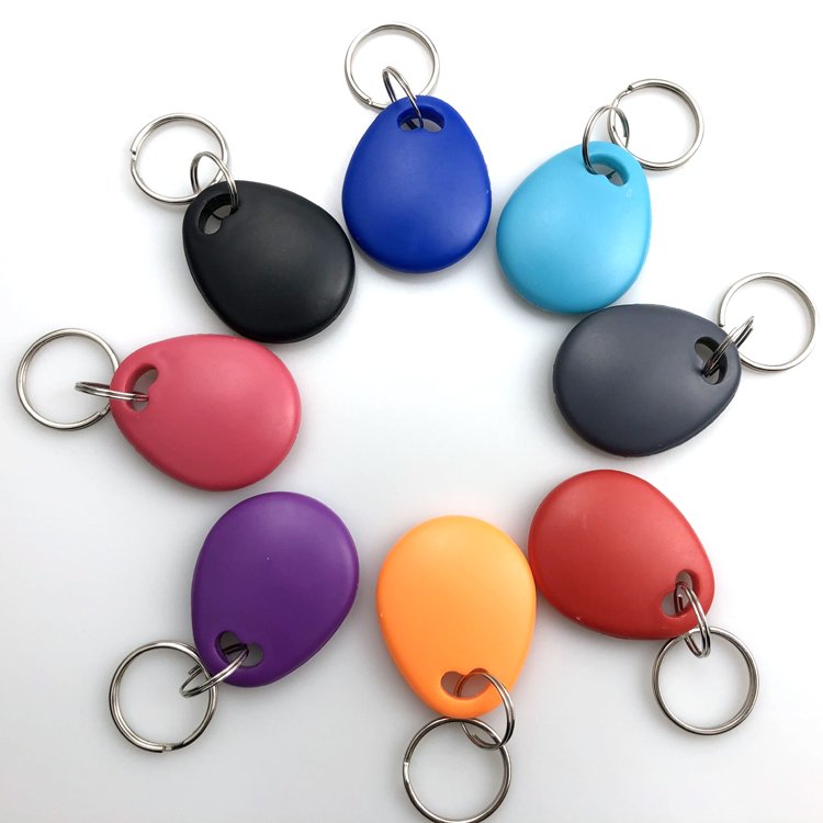 125 KHZ RFID Keyfob ABS keyfob Tag 2/UID card for access control