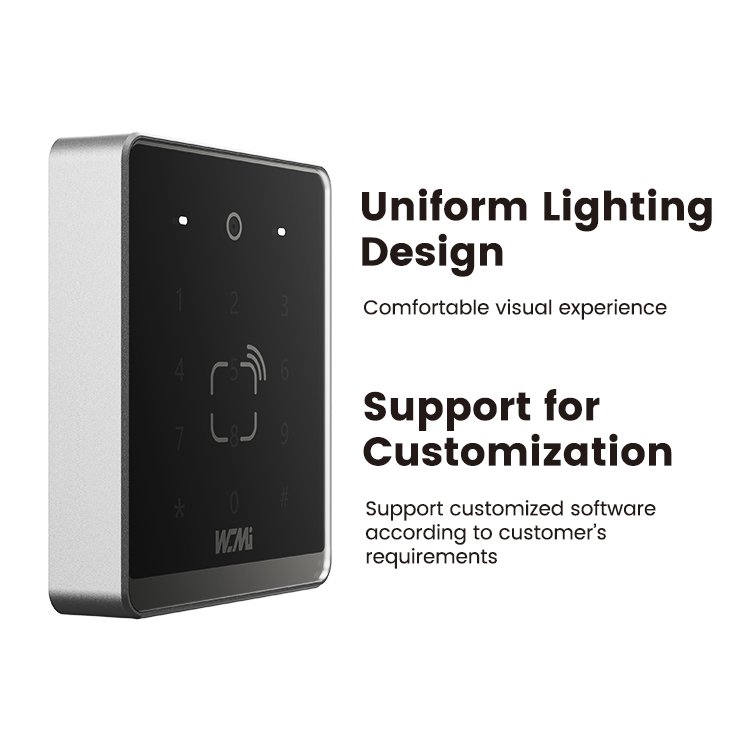AC8632 WG34 RS232 RS485 Access Control Machine with Touch Keypad Password IC Card Reader for Attendance or Door Opening