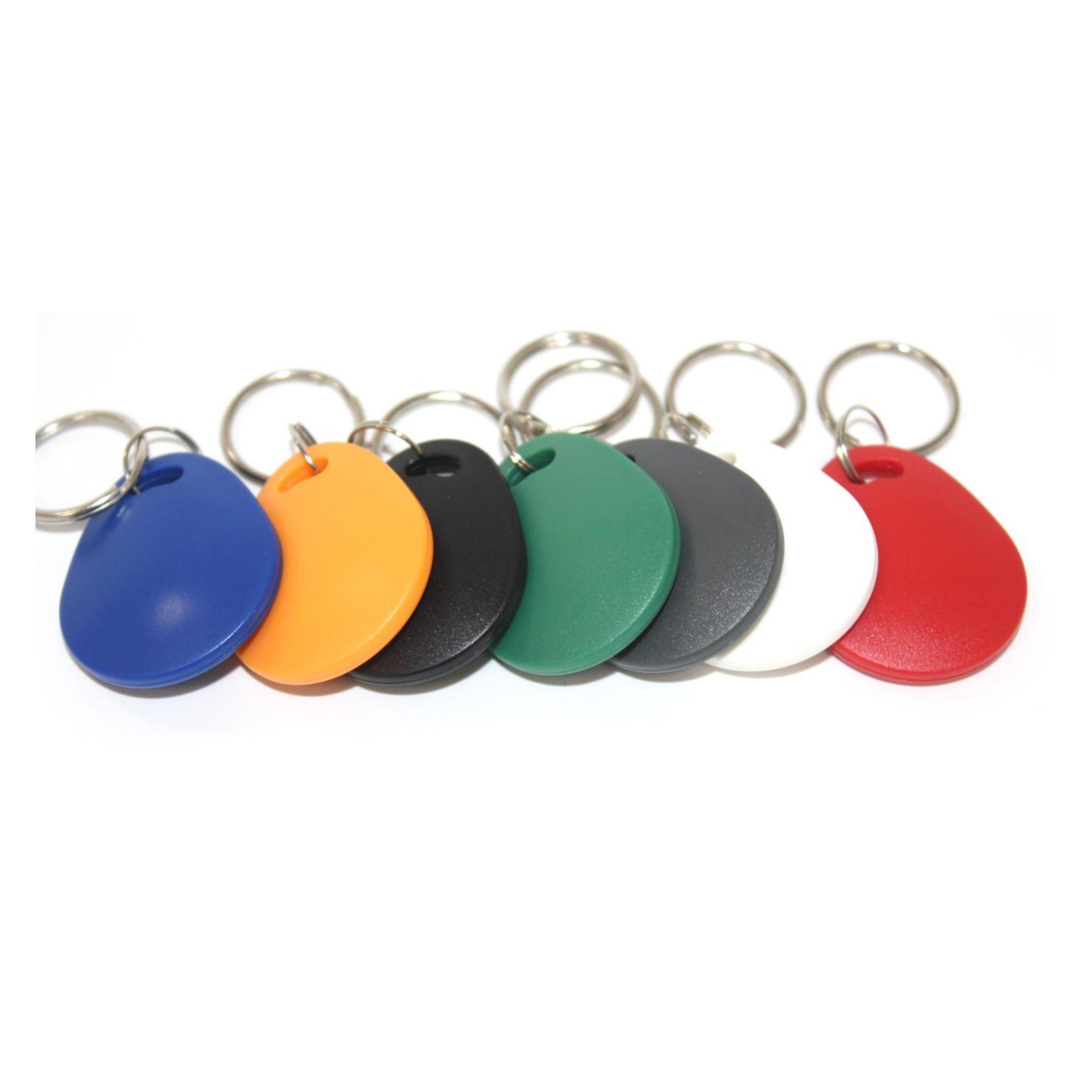 Free Sample Customized Printing Rewritable 125khz RFID Key Tag Access Control Cards NFC Keyfob