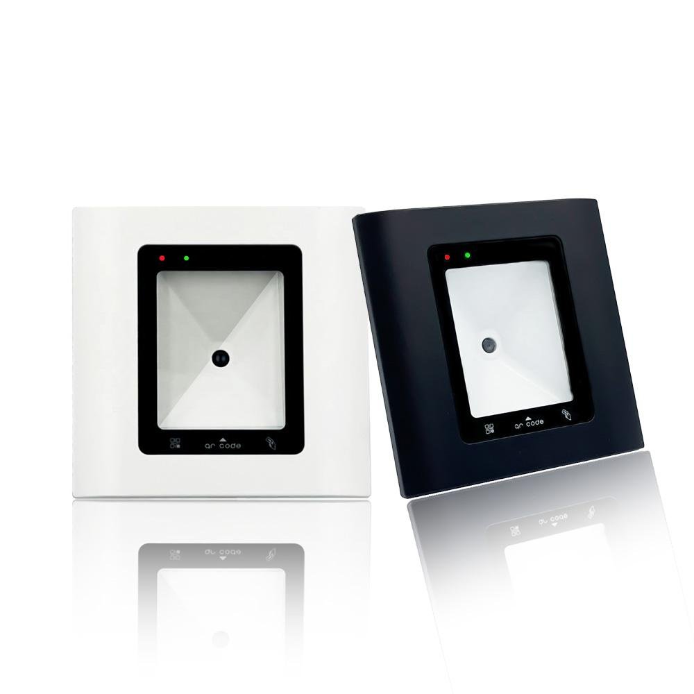 Waterproof Wiegand 26/34 interface Access Control RFID QR Code Reader Barcode Scanner RS485 RS232 Access Control Card Reader