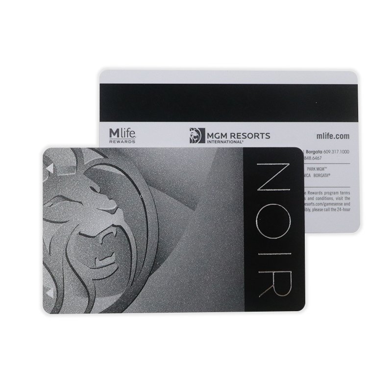 Luxury cr80 pvc blanks vip membership card custom Spa salon card