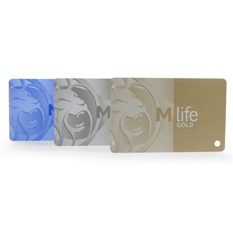 Luxury cr80 pvc blanks vip membership card custom Spa salon card