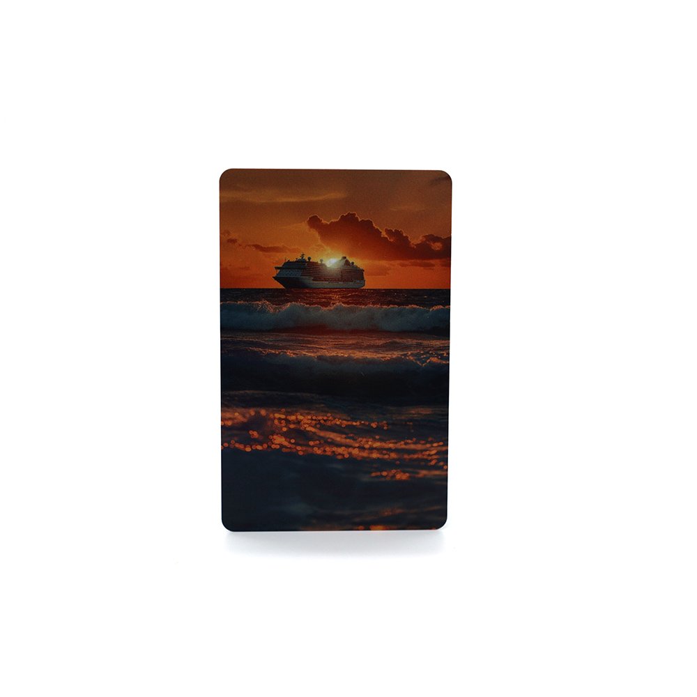 CMYK Printed PVC Card CR80 Size F08 1k Chip RFID Metro Card 13.56MHz
