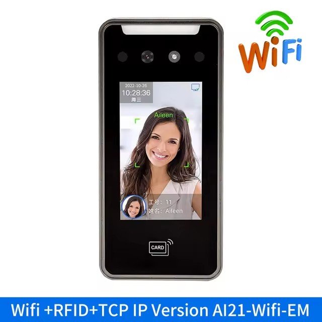Door control access system Biometric access control products With TCP IP wifi 5000 User Dynamic Face Time Attendance machine
