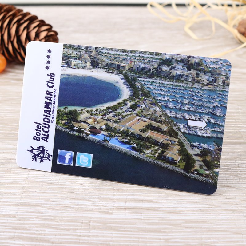Free Samples PET Material Waterproof ISO Model Number 1k 13.56MHz RFID Blank PVC Card NFC Thermal Printing Variable ID Smart