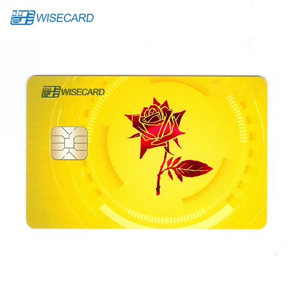 Metal Smart Card Fingerprint Access Control Credit Card