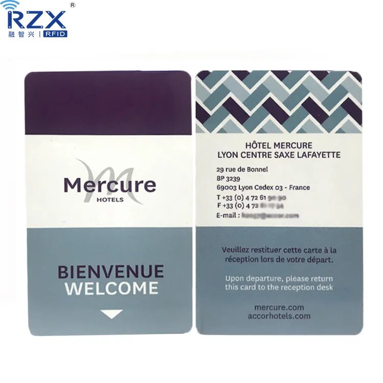 CR80 Plastic PVC Contactless MIFARE Ultralight EV1 13.56mhz Rfid Card HF Smart Card Rfid Key Card Hotel Door Lock