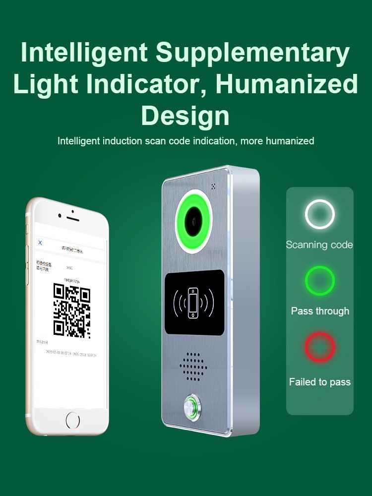 Thinmoo Cloud Visual Intercom Doorbell access control for Villa and apartment