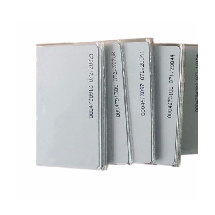 Factory Blank RFID Smart Card 1K Chip For Access Control RFID Card
