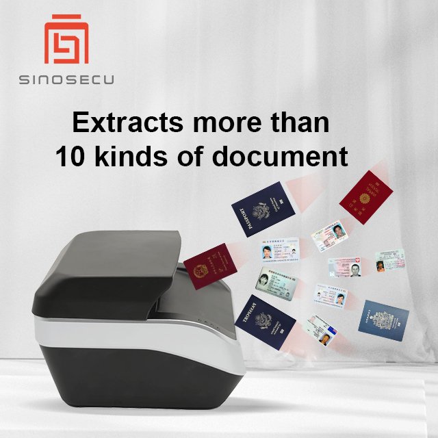 Sinosecu Travel ID Card Data Entry Software, Supports Capturing Information From ID Documents, Identifying And Exporting Excel