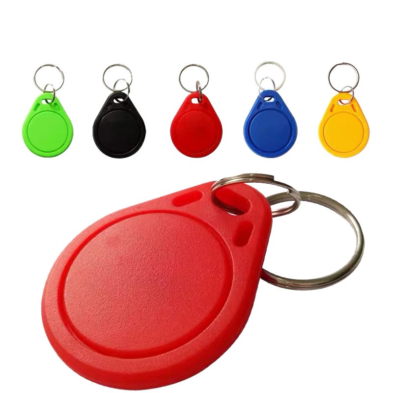 Factory Cheap Price ABS Door Access Control 125KHz TK4100 Chip EM4100 RFID keyfobs 125KHz NFC Keychain RFID Key Tag Fob