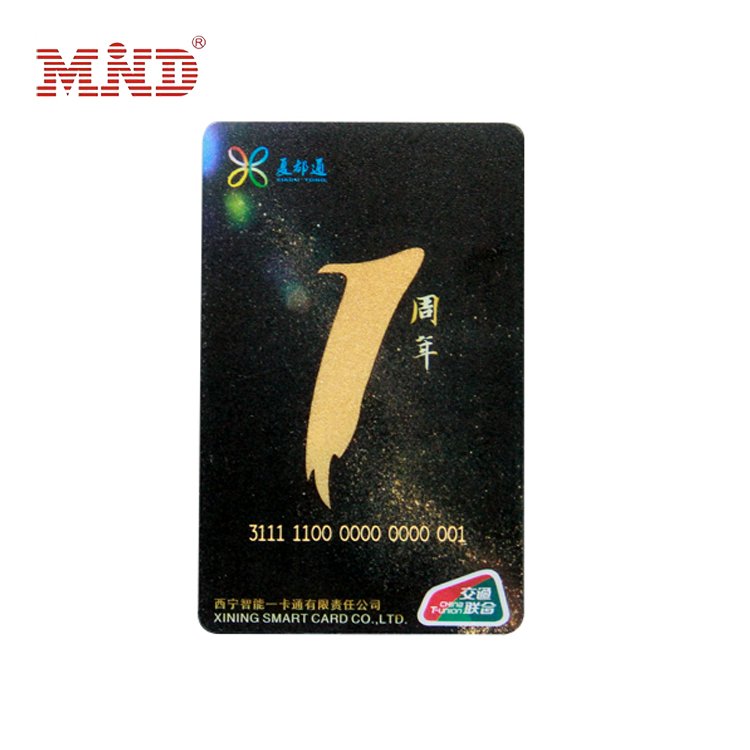 HF 13.56Mhz MIFARE DESFire EV1 2K 4K 8K Smart NFC Payment Card For Transportation