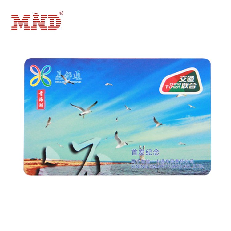 HF 13.56Mhz MIFARE DESFire EV1 2K 4K 8K Smart NFC Payment Card For Transportation