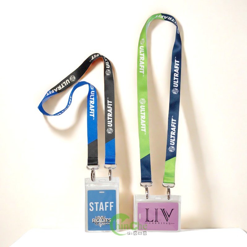 PVC Laminated VIP Media Plastic Card Double punch Backstage Access Control Card with Two Holes Event Pass Badge
