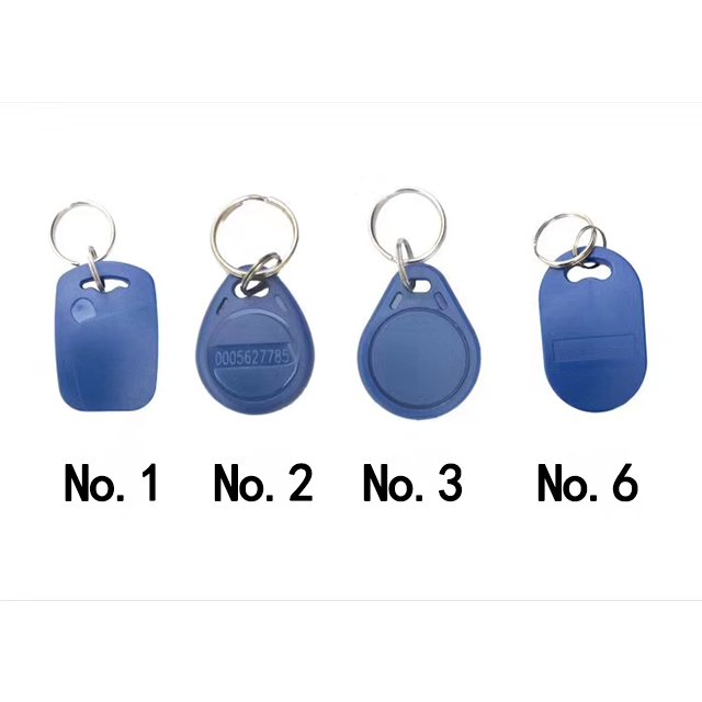 ABS High Quality Blue Keyfobs Changeable Keyfobs Token Writable access control key card