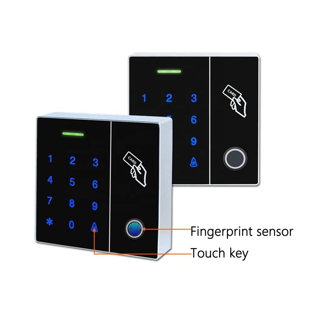 Good quality and look Fingerprint/Password/Card & Password verification Access Control System