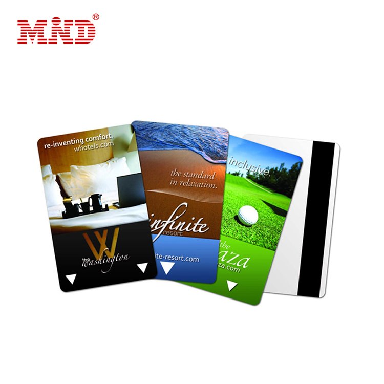 Factory Price Offset Print access control Magnetic Stripe Hotel Card