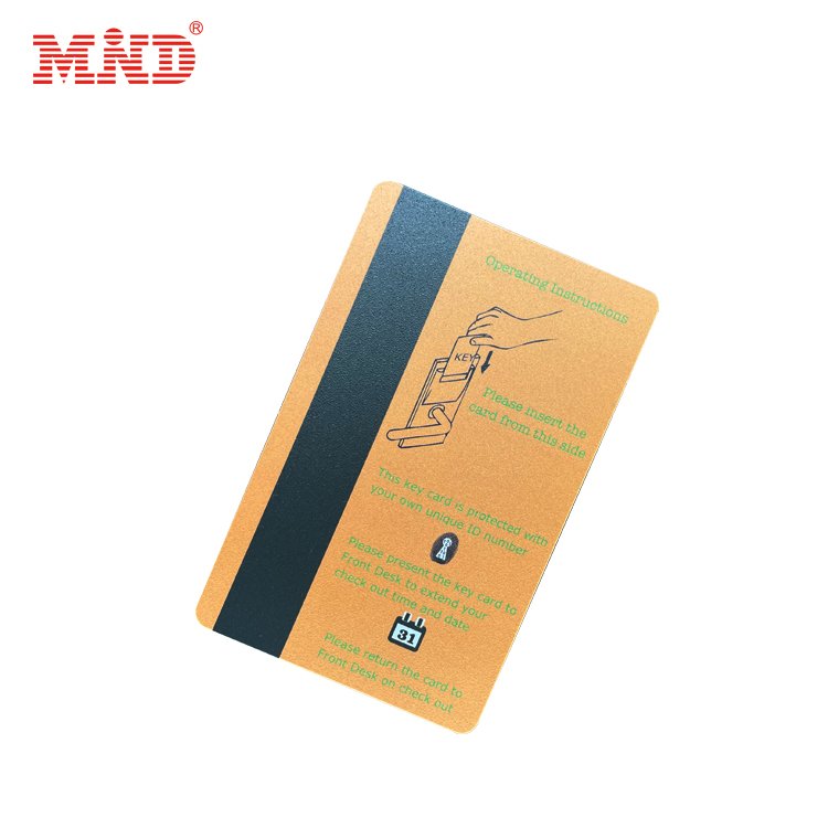 Factory Price Offset Print access control Magnetic Stripe Hotel Card