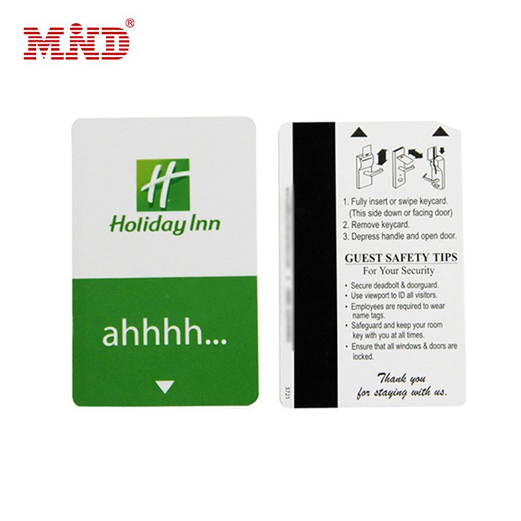 Factory Price Offset Print access control Magnetic Stripe Hotel Card