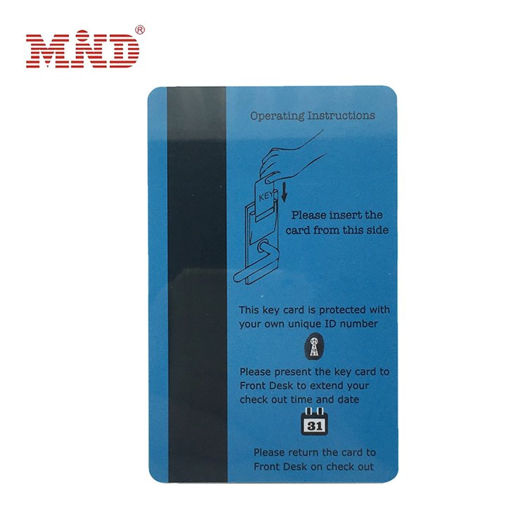 Factory Price Offset Print access control Magnetic Stripe Hotel Card