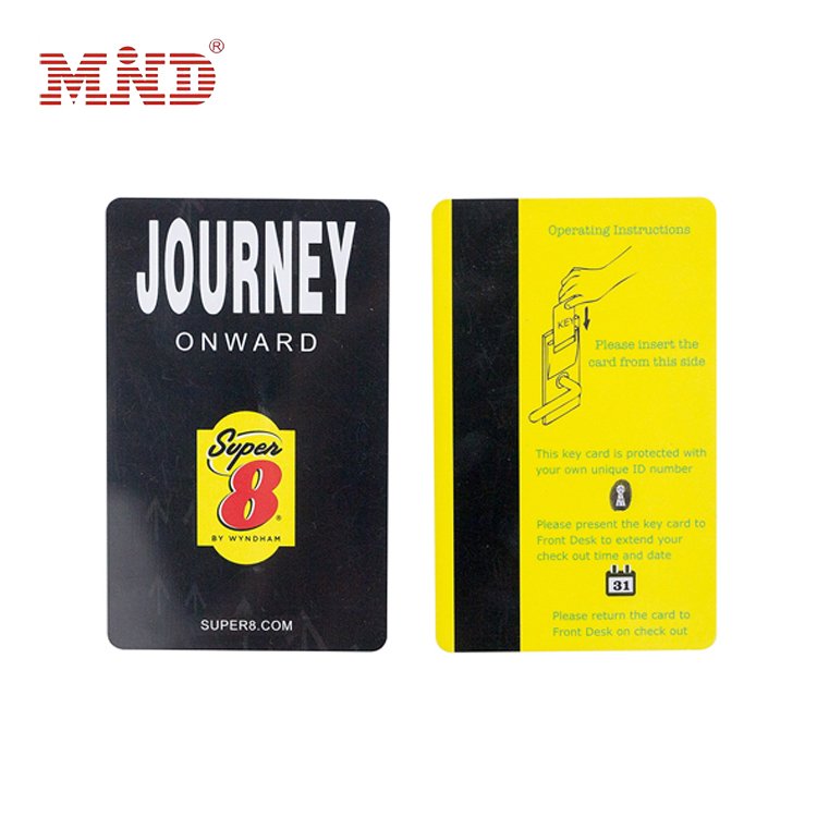Factory Price Offset Print access control Magnetic Stripe Hotel Card