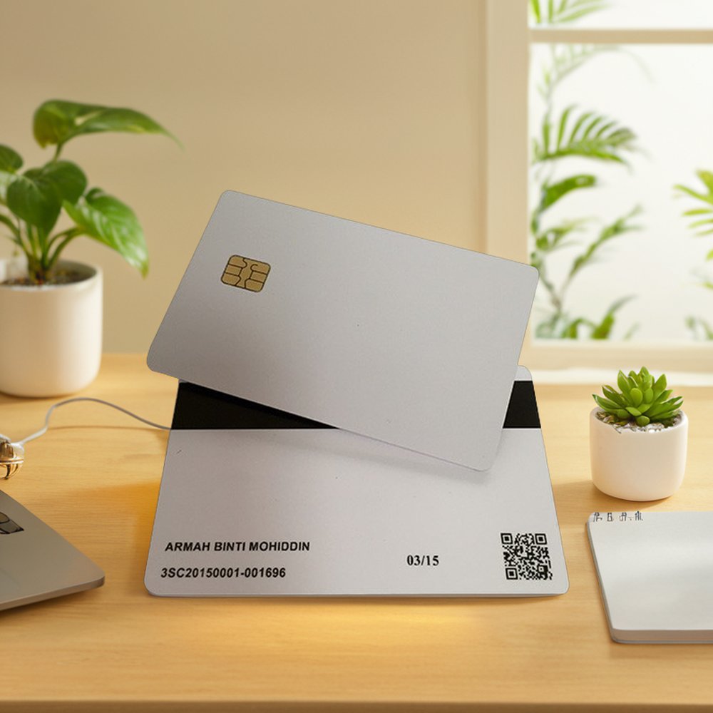 High Quality Smart PVC Access Control Cards RFID Contact IC Blank Card with Chip