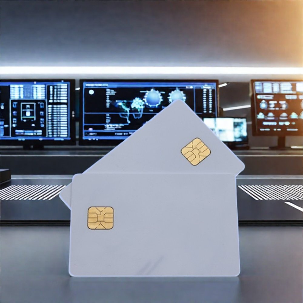 High Quality Smart PVC Access Control Cards RFID Contact IC Blank Card with Chip