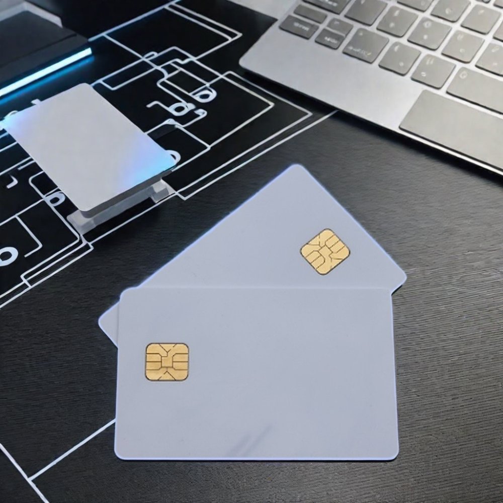 High Quality Smart PVC Access Control Cards RFID Contact IC Blank Card with Chip