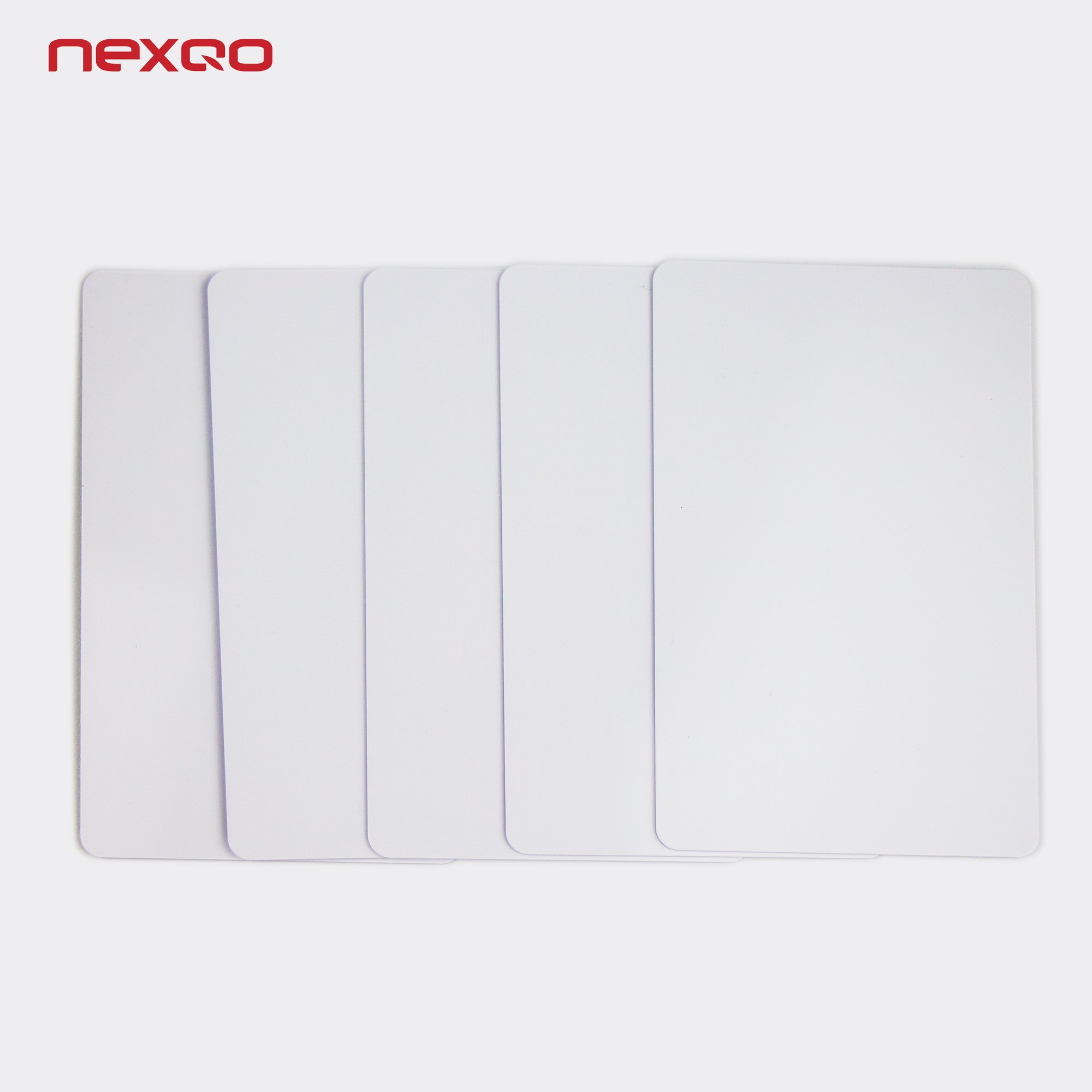 Eco-friendly Credit Card Size RFID Access Control White Card Recycled PVC Blank Card For Re-printed Logo/Design
