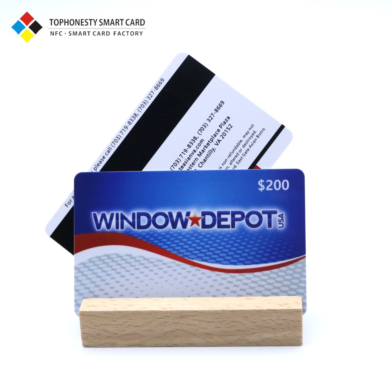 Custom Printable Loco Magnetic stripe Card Wholesale Blank Stripe Smart ID/IC Card Credit Card