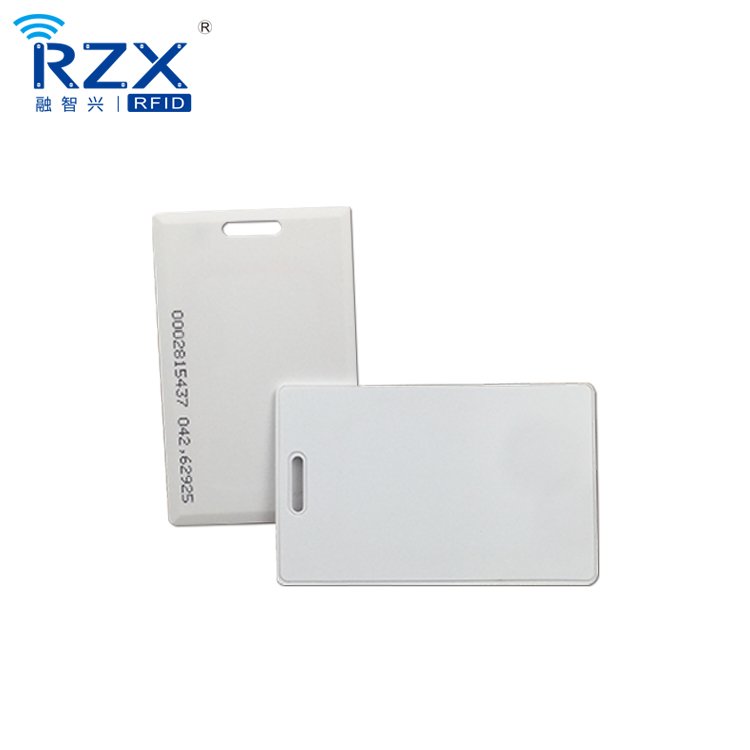Top Sale 1.8mm Thickness 125KHz T5577 RFID Clamshell Proximity ABS RFID Thick Cards