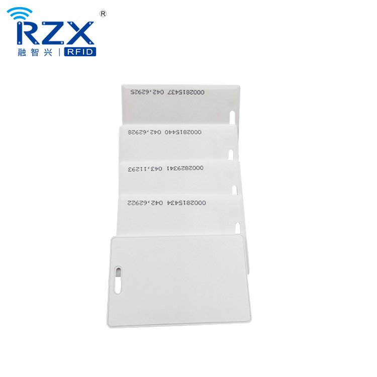Top Sale 1.8mm Thickness 125KHz T5577 RFID Clamshell Proximity ABS RFID Thick Cards