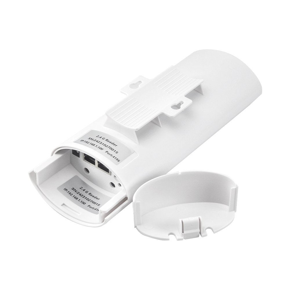 2.4-2.5Ghz rfid active reader for school attendance system omnidirectional antenna 200m with high sensitivity with RJ45