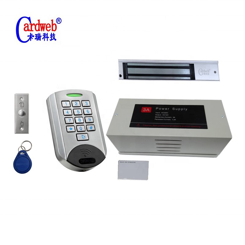 Metal Wiegand 26/34 IC ID Card Access Control System IP68 Waterproof Standalone Keypad Door RFID Access Controller
