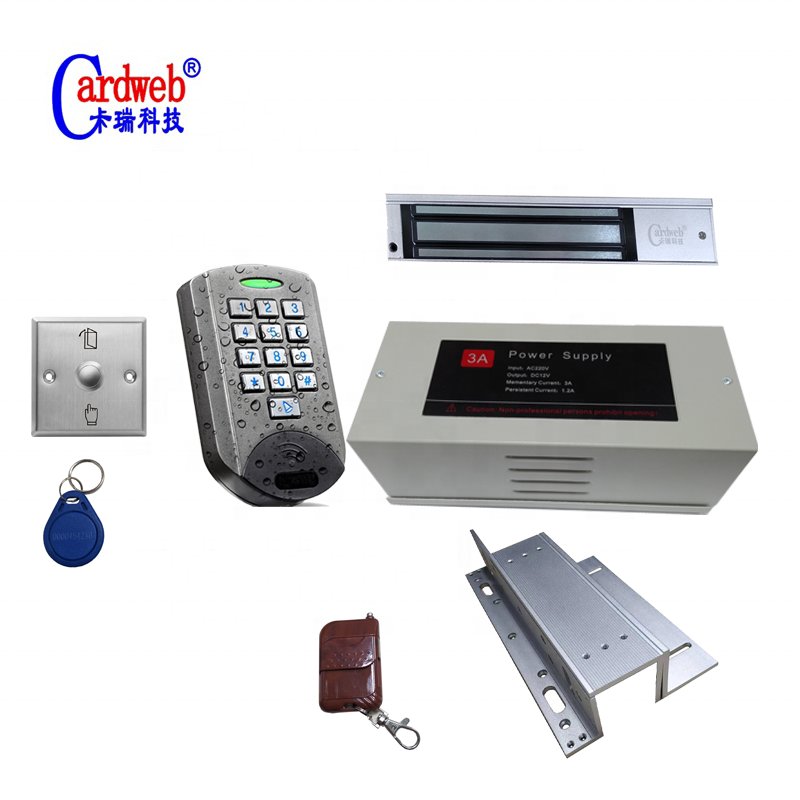 Metal Wiegand 26/34 IC ID Card Access Control System IP68 Waterproof Standalone Keypad Door RFID Access Controller
