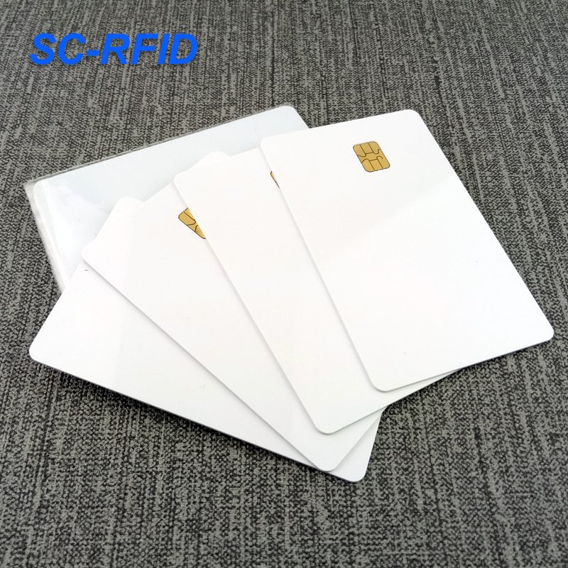 NFC Contact Chip Business Card With SLE4442/4428 FM4442/4428 For Access Control