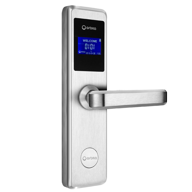 Electronic Swipe Card Door Access Control RFID Card Electronic Smart Hotel Door Lock System Price
