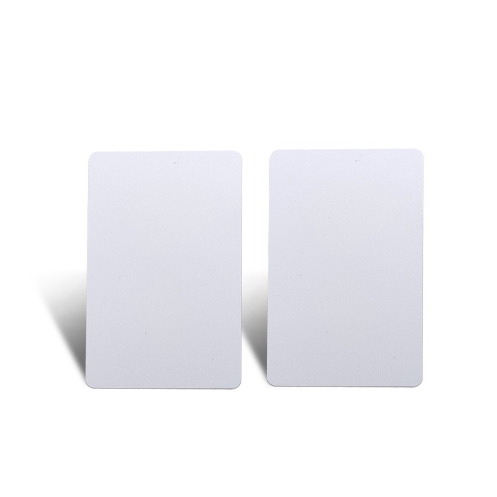 4K byte Memory CR80 size RFID 13.56MHZ MIFARE Classic 4K PVC Blank White Card for Door Access Control