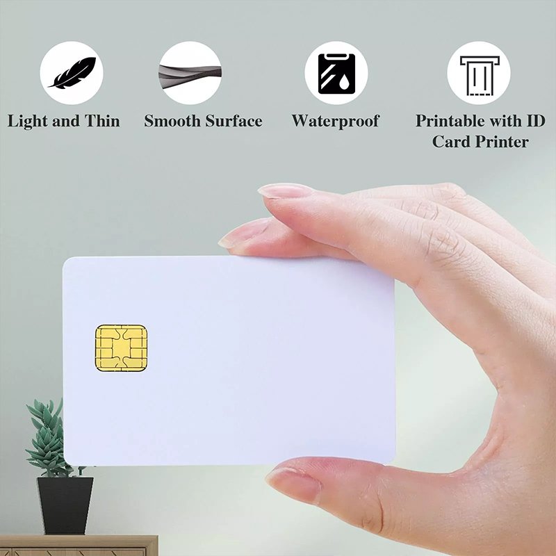 13.56 MHz RFID F08 24C01 Dual Chip NFC Mini Tag Access Control Smart PVC Plastic PET PVC PLA Card Chip Proximity Writable